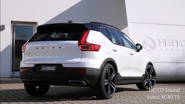 HEICO SPORTIV - sport exhaust for Volvo XC40 T4/T5 смотреть онлайн