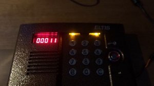 Домофон Eltis DP400TDC16: Удаление ключа из домофона