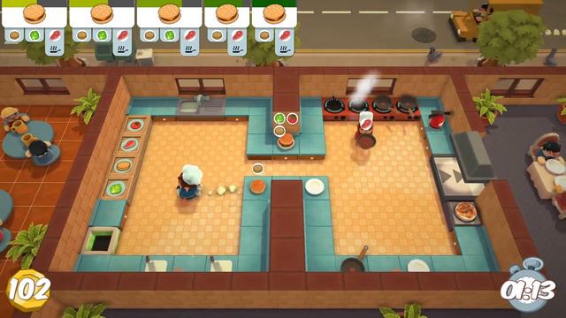 GameWorldBg Party Play - Overcooked смотреть онлайн