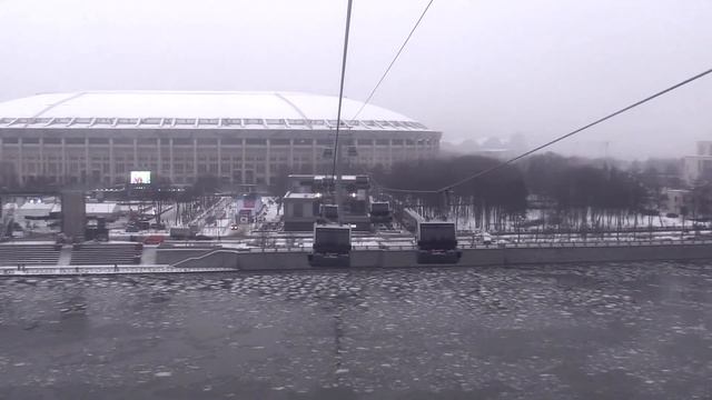 Московская канатная дорога / Станция "Лужники" -"Воробьевы горы" / Транспорт столицы / смотреть онлайн