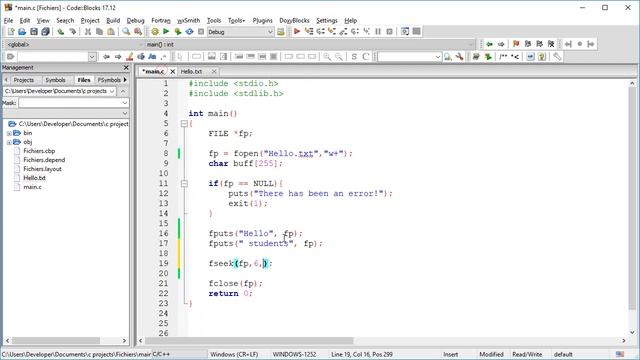 57 - Les fichiers (fseek) : Langage C (Darija) смотреть онлайн