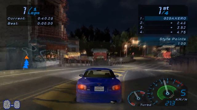NFS Underground-1080p Walkthrough Part 4