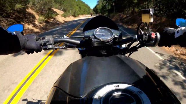Street Fighter Yamaha R1 in the canyons смотреть онлайн