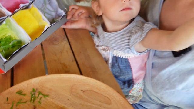 Изучаем цвета ? Развивающий сортер из коробки и растений своими руками смотреть онлайн