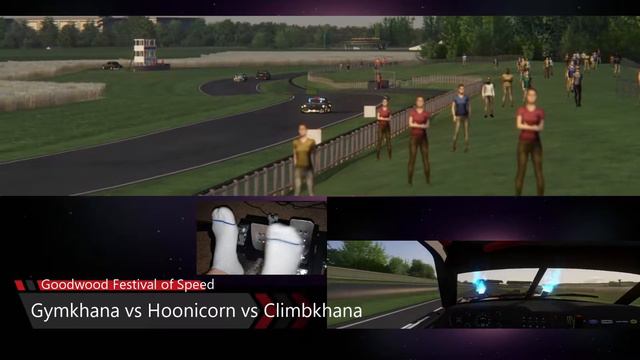 Assetto Corsa - Ken Block @ Goodwood circuit - Gymkhana vs Hoonicorn vs Climbkhana смотреть онлайн