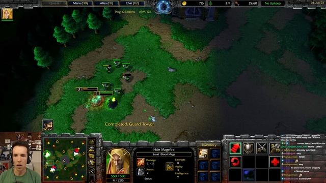 3 Peasant towerrush - GONE WRONG! - WC3 - Grubby смотреть онлайн