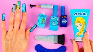 Ногти из бумаги  Как сделать красивый маникюр на поделки самоделки