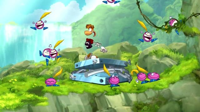 Rayman Origins - 100% Walkthrough Part #1 - The Journey Begins! смотреть онлайн