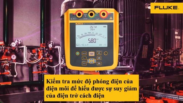 Máy Đo Điện Trở Cách Điện Fluke 1535/1537 2500V смотреть онлайн