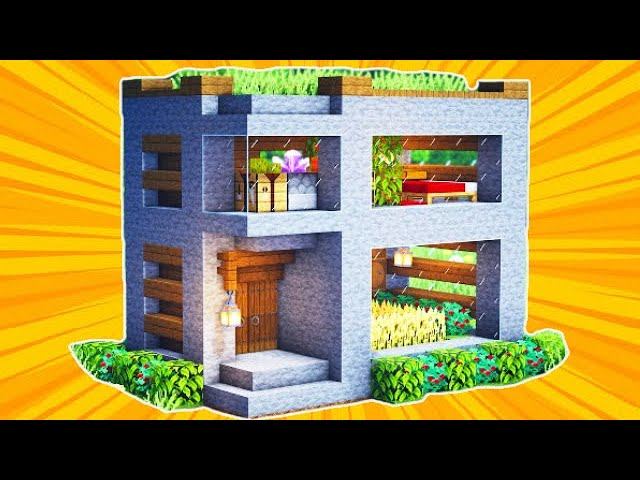 КАК ПОСТРОИТЬ СТАРТОВЫЙ ДОМ В МАЙНКРАФТЕ??Minecraft смотреть онлайн