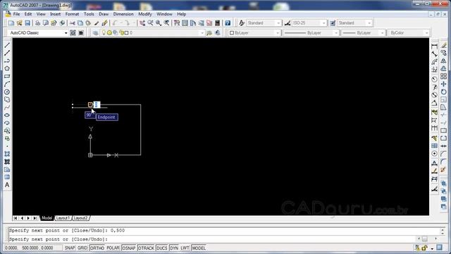 Aula 1.2- Trabalhando com sistema de coordenadas AutoCAD - Curso Gratuito Completo AutoCAD 2007 смотреть онлайн