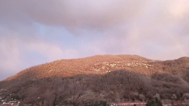 Радуга в феврале в Сочи смотреть онлайн