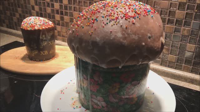 Простой рецепт кулича (тесто в хлебопечке) смотреть онлайн