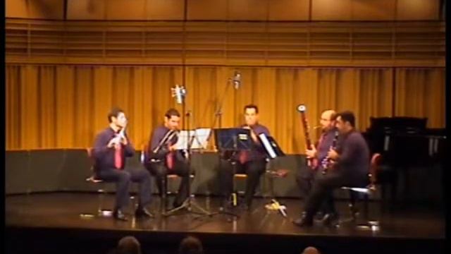 Tombeau de Couperin For Wind Quintet arr by Gunther Schuller II Fugue смотреть онлайн
