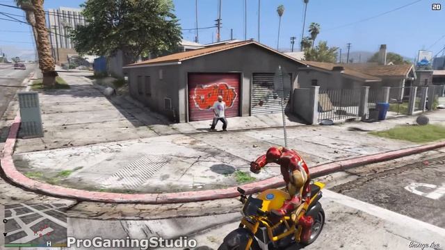 Iron Man Gameplay - GTA 5 Ironman Mod Funny Fails Moments смотреть онлайн