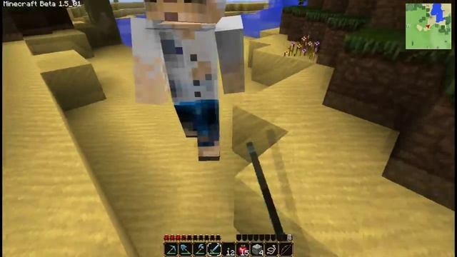 Lets Play Minecraft! 025 - Evil Scientist fights suck смотреть онлайн