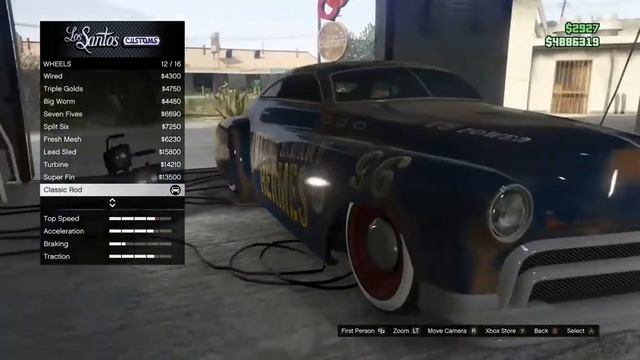 GTA 5 Online: How to make Doc Hudson (Hudson Hornet) from Disney Pixar Cars! смотреть онлайн