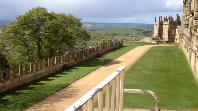 Панорамный вид, Замок Bolsover Castle HD смотреть онлайн