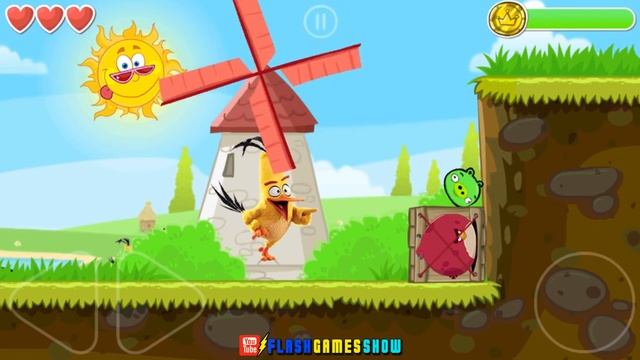 Bad Piggies In Red Ball 4 Green Hills Mobile Game Walkthrough смотреть онлайн