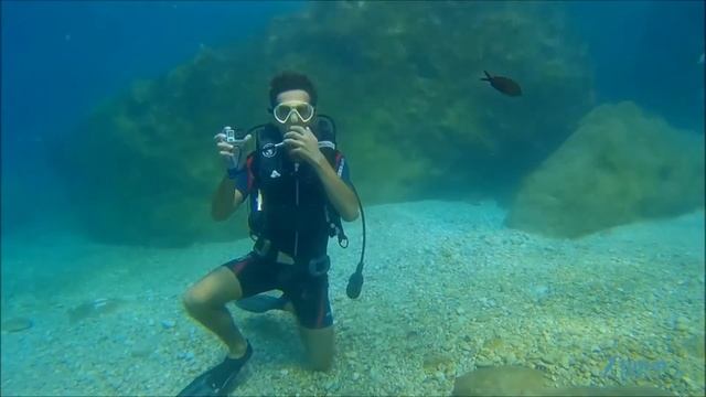 Скуба Дайвинг в Алании. Tunar Travel смотреть онлайн