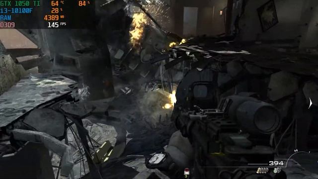 CALL OF DUTY MODERN WARFARE 3 GTX 1050 Ti + i3 10100F - 1080p - MAX SETTINGS (180+FPS) смотреть онлайн