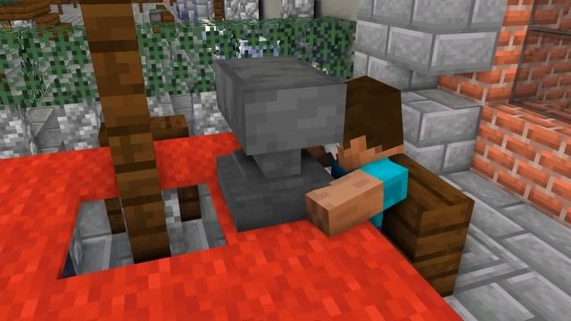 Monster School : 3 Elemental Zombie Girl Sisters Story - Minecraft Animation смотреть онлайн