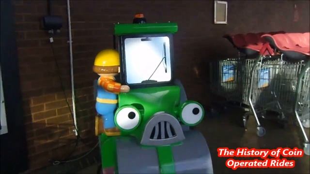 2000s Coin Operated Road Roller Kiddie Ride - Bob The Builder Roley (Video Option) смотреть онлайн