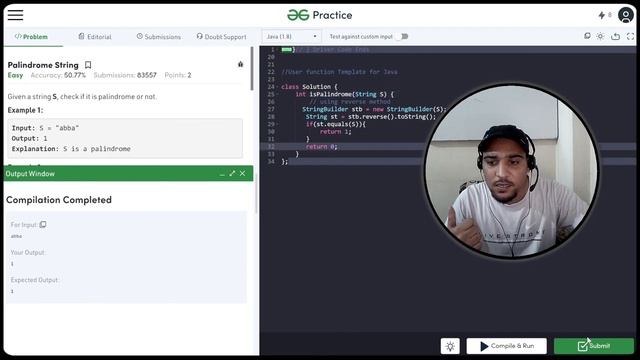 How to check Palindrome String in Java | String palindrome program in java смотреть онлайн
