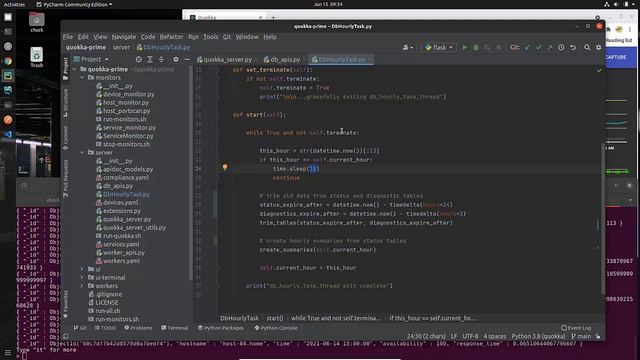 week 62 status summaries and DB trimming old entries смотреть онлайн