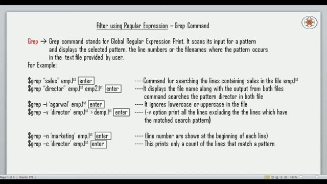 Unix Commands Tutorial Part 18 смотреть онлайн