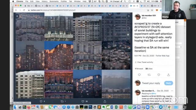 Нейронные Сети: StyleGAN 1-2-3 Speed Dive | StyleGAN3 Training Sampling, Z space, CLIP | Transforme смотреть онлайн
