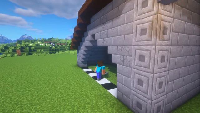 How to build a Medieval House in Minecraft | Skyrim House - [Tutorial] смотреть онлайн