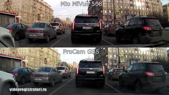 Видеорегистратор Mio MVue 508 и ProCam GS5 смотреть онлайн