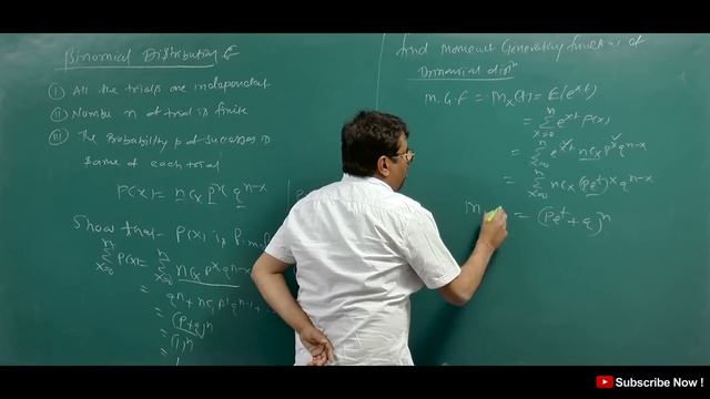 Binomial Distribution | Mean & Variance | Moment Generating Function смотреть онлайн