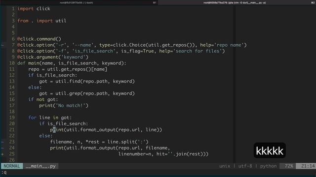 Vim plugins for Git integration: vim-fugitive and vim-gitgutter (part 2) смотреть онлайн