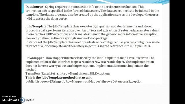 56.Spring with JDBC concept смотреть онлайн