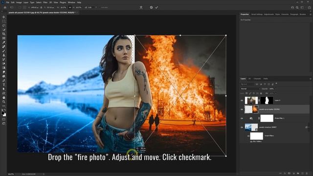 Portrait Dual Lighting Effect - Replace Background - Photoshop Tutorial смотреть онлайн