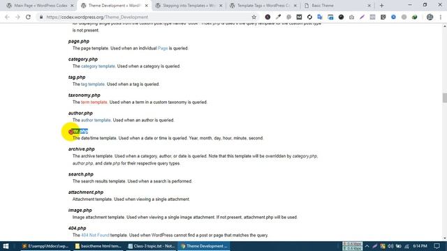 Part-4 WordPress Theme Development ( WordPress Codex Documentation and Page Template ) смотреть онлайн