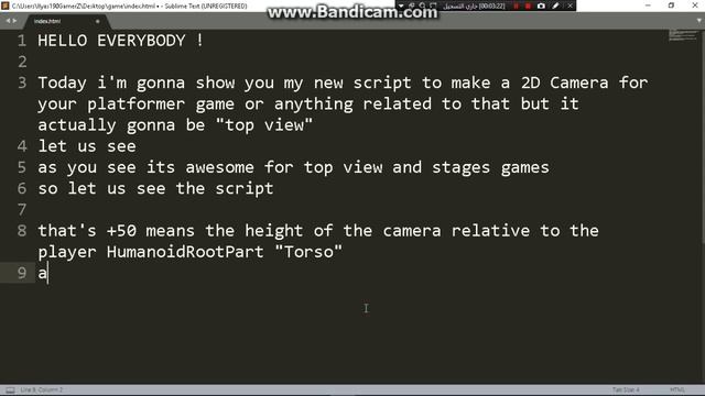 how to make a 2D top view camera in roblox смотреть онлайн