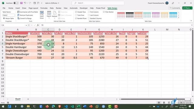 สอน Excel: แปลง #Table ให้เป็น #JSON смотреть онлайн
