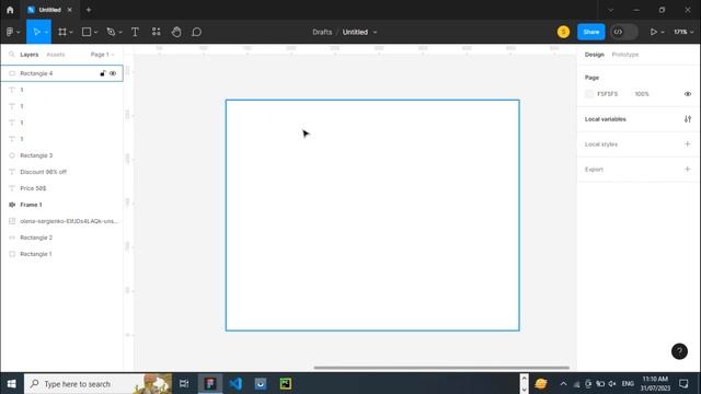 local variable figma | local style in figma | Figma full course for beginner 2023 in Hindi смотреть онлайн
