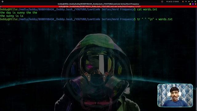 Word Frequency (LeetCode) Problem | Bash scripting смотреть онлайн