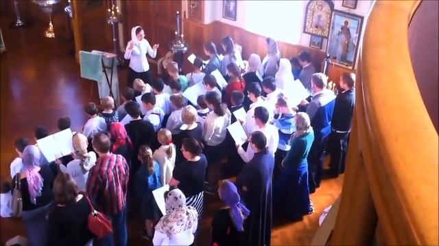 Литургия Лазарева Суббота - Детский хор 2013 (Lazarus Saturday 2013 - Children's Choir) смотреть онлайн