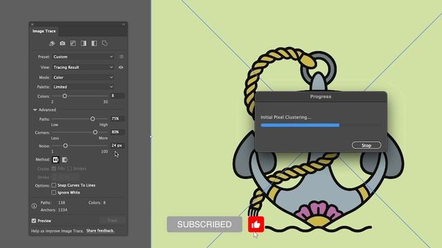 Adobe Illustrator Image Trace Tutorial For the Real World смотреть онлайн