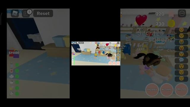 симулятор малыша Роблокс смотреть онлайн