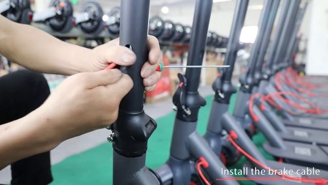 AOVO M365 Pro Product Assembly