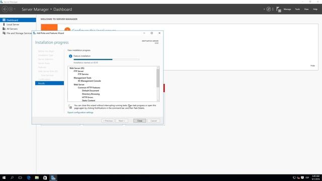 Windows Server 2016 - Instalar Servidor Web IIS смотреть онлайн