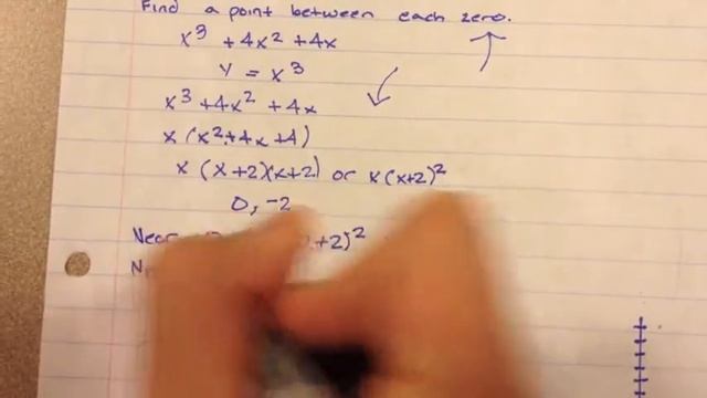 How to sketch the graph of a 3rd degree polynomial function смотреть онлайн