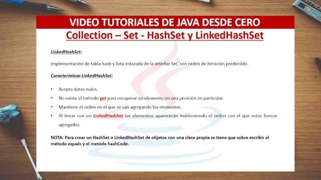 165 Collection Set HashSet y LinkedHashSet PARTE 1 смотреть онлайн
