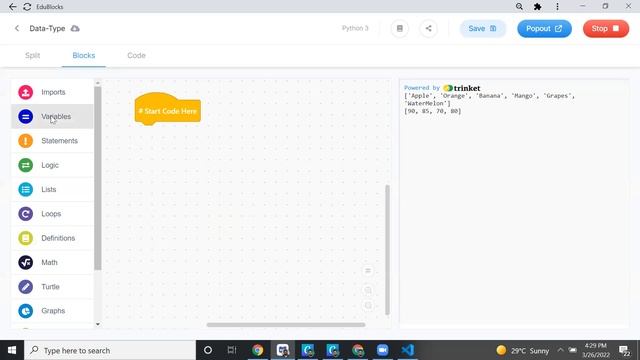 Python Basic Course | List, Dictionary & Arithmetic Operations | Coding For Kids in Python | Part 3 смотреть онлайн